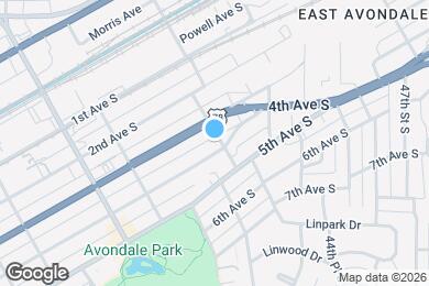 Map image of the property - 4274 4th Ave S