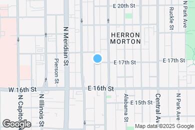 Map image of the property - 125 E 17th St