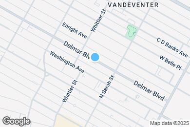 Map image of the property - 4152 Delmar Blvd