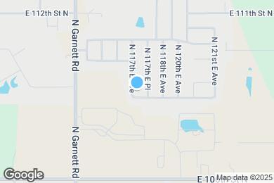 Map image of the property - 10903 N 117th E Ave