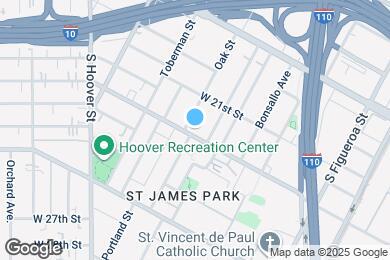 Map image of the property - Oak Street Apartments