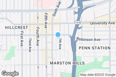 Map image of the property - 635 Robinson Ave