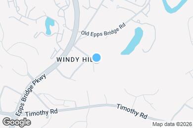 Map image of the property - 167 Windy Hill Ct