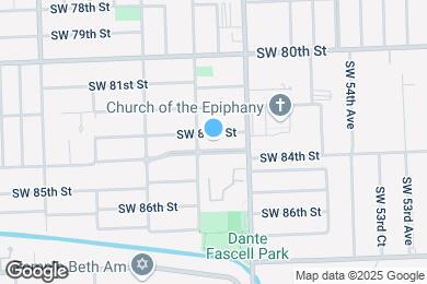 Map image of the property - 5765 SW 84th St