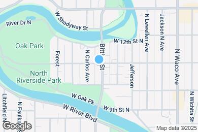 Map image of the property - 905 W 11th St N