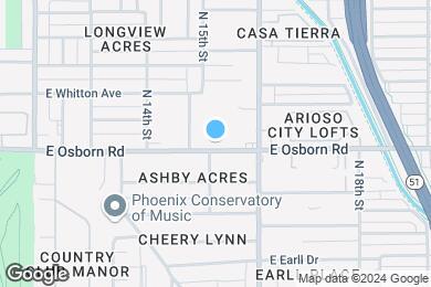 Map image of the property - Tides on Osborn