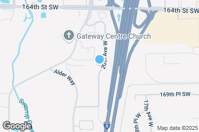 Map image of the property - 16724 20th Ave W