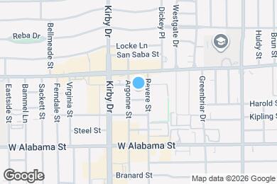 Map image of the property - 2700 Revere St