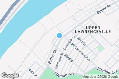 Map image of the property - 5235 Butler St