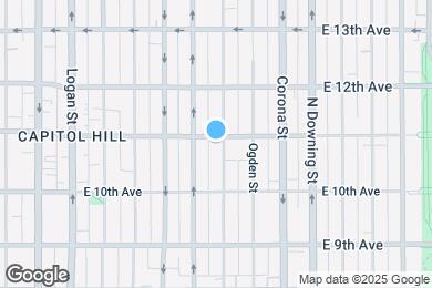 Map image of the property - 830 E 11th Ave