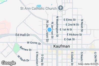 Map image of the property - 402 N Jefferson St