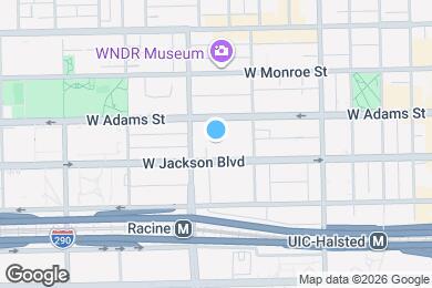 Map image of the property - 1142 W Jackson Blvd