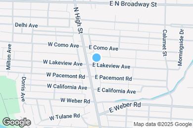 Map image of the property - 14 E Lakeview Ave