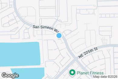 Map image of the property - 20648 NE 7th Pl