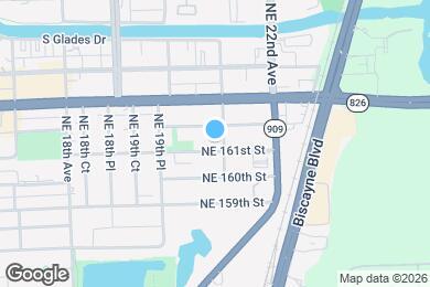 Map image of the property - 16118 NE 21st Ave
