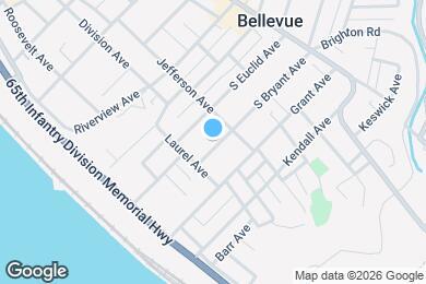 Map image of the property - 142 S Bryant Ave