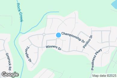 Map image of the property - 687 Winners Choice Dr