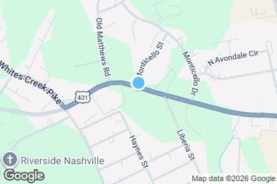 Map image of the property - 490 W Trinity Ln