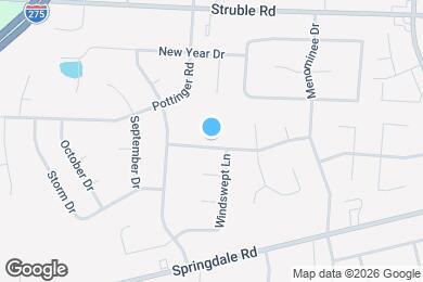 Map image of the property - 3126 Jackfrost Way