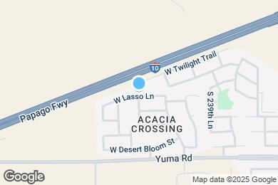 Map image of the property - 24160 W Lasso Ln