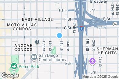 Map image of the property - 550 15th St