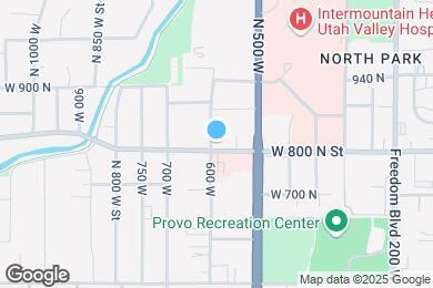 Map image of the property - 810 N 600 W