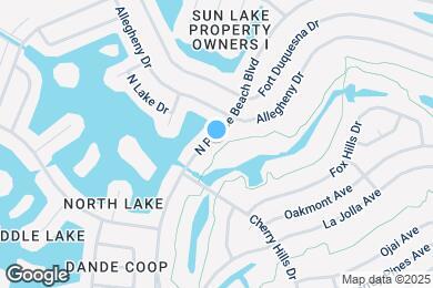 Map image of the property - 1709 N Pebble Beach Blvd