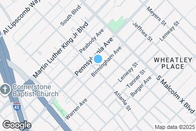 Map image of the property - 2605 Birmingham Ave