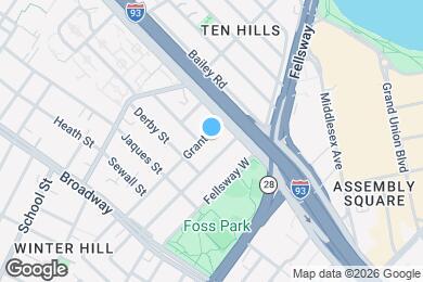 Map image of the property - 93 Grant St