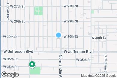 Map image of the property - 3005 Normandie Ave