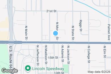 Map image of the property - 1003 N Monroe St