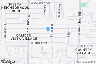 Map image of the property - 1426 W 7th Ave