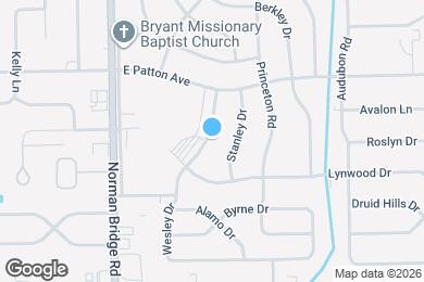 Map image of the property - 3733 Wesley Dr