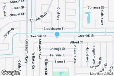 Map image of the property - 4745 Greenhill St