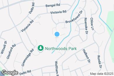 Map image of the property - 8540 Brookforest Dr