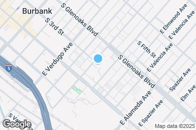 Map image of the property - 300 E Providencia Ave