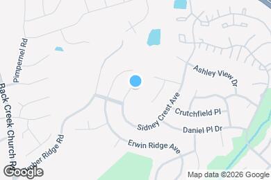 Map image of the property - 11818 Sidney Crest Ave