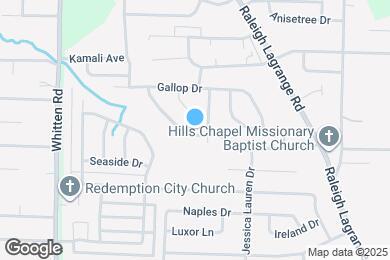 Map image of the property - 6940 Brady Hill Dr