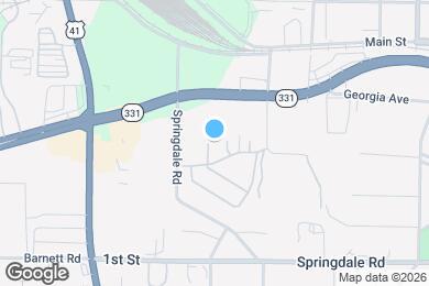 Map image of the property - 141 Governors Dr