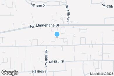 Map image of the property - 6107 NE 45th Ct
