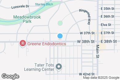 Map image of the property - 220 W 38th St