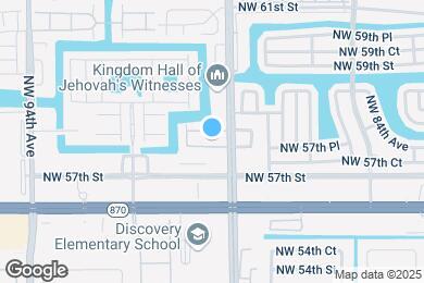 Map image of the property - 8811 S Isles Cir