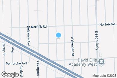 Map image of the property - 20042 Woodworth