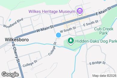 Map image of the property - 213 W Henderson Dr