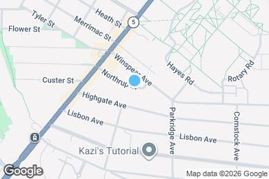 Map image of the property - 65 Northrup Pl