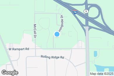 Map image of the property - Water Dance Apartments