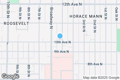 Map image of the property - 1002 5th St N
