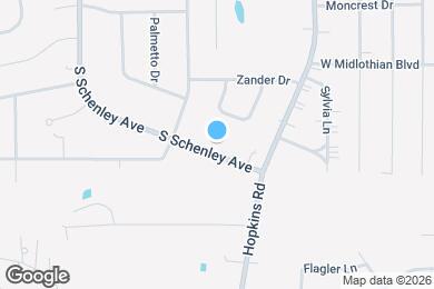 Map image of the property - 3989 S Schenley Ave