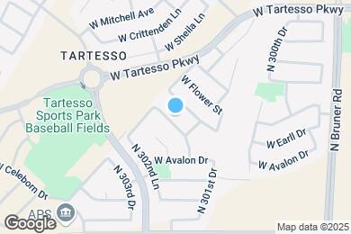 Map image of the property - 30242 W Earll Dr