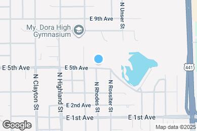 Map image of the property - 1203 E 5th Ave